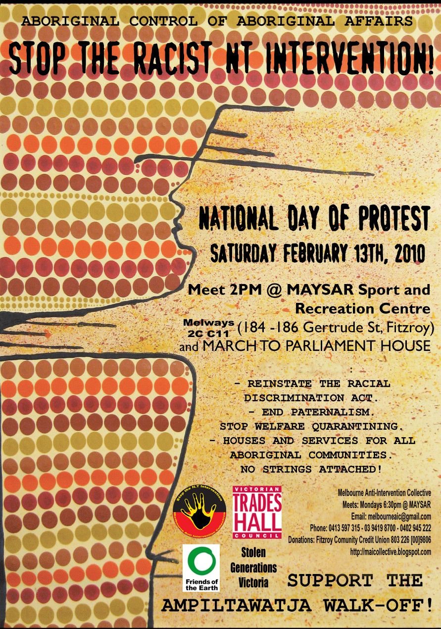 National Day of Action: Stop the NT intervention