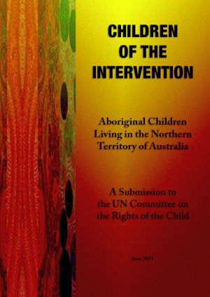 Cover fo the report Children of the Intervention